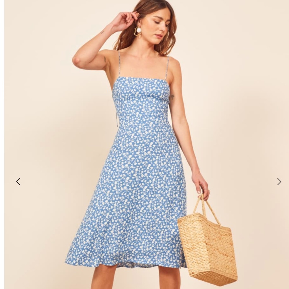 REFORMATION PEACH DRESS NWT